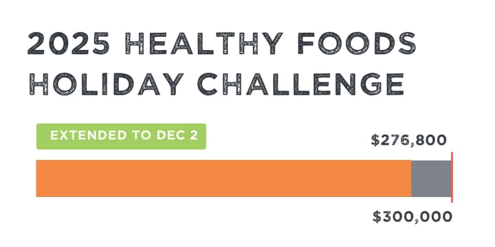 90% progress towards $300,000 goal