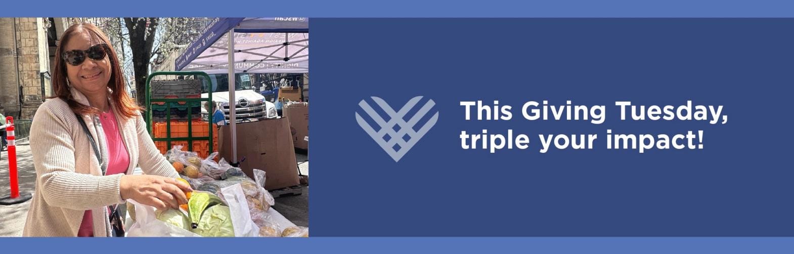 This Giving Tuesday, triple your impact!