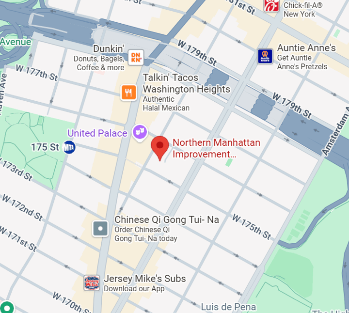 map showing the location of NMIC